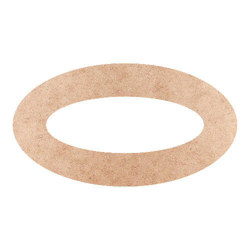 Recorte Moldura Arr 11 x 20 cm Borda 3 cm / MDF 3mm