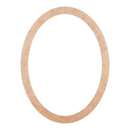Recorte Moldura Arr 46 x 35 cm Borda 3 cm / MDF 3mm