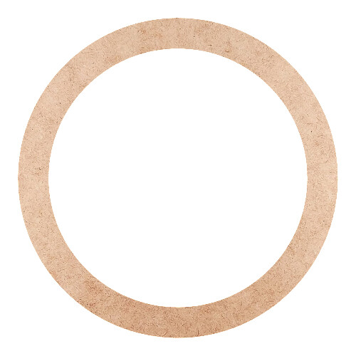 Recorte Moldura Circular 31 cm Borda 3 cm / MDF 3mm