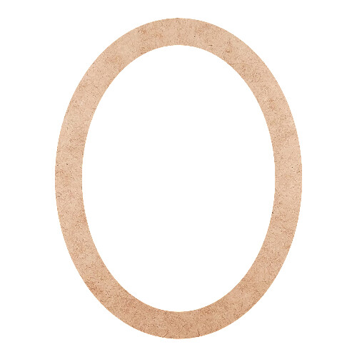 Recorte Moldura Arr 35 x 27 cm Borda 3 cm / MDF 3mm