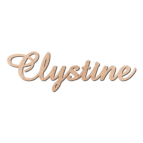 Recorte Clystine Amaze / MDF 3mm