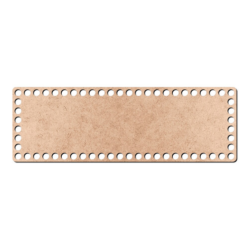 Recorte Base Ret Cesto Fio Malha 10 x 30 cm / MDF 3mm