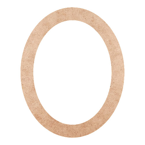 Recorte Moldura Arr 10 x 8 cm Borda 1 cm / MDF 3mm