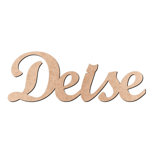 Recorte Deise Script Mt Std / MDF 3mm