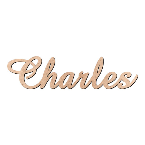Recorte Charles Amaze / MDF 3mm