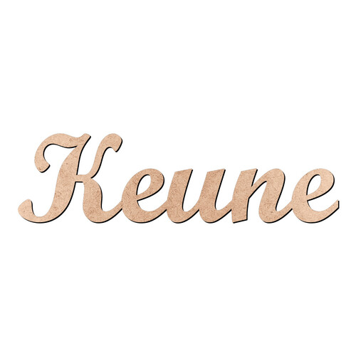 Recorte Keune Script Mt Std / MDF 3mm