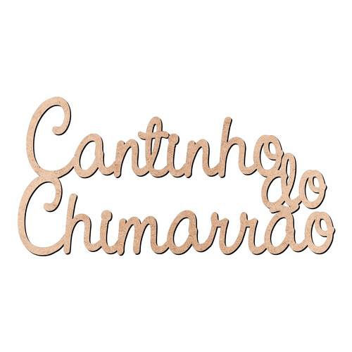 Recorte Cantinho do Chimarrão / MDF 3mm