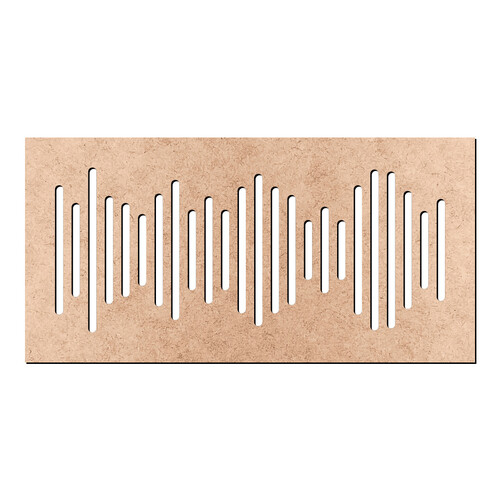 Recorte Ondas de Áudio / MDF 3mm