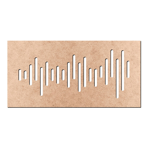 Recorte Ondas de Áudio / MDF 3mm