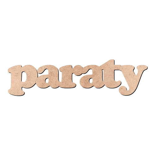 Recorte paraty Cooper Black / MDF 3mm