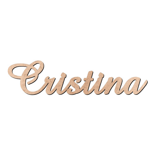 Recorte Cristina Amaze / MDF 3mm