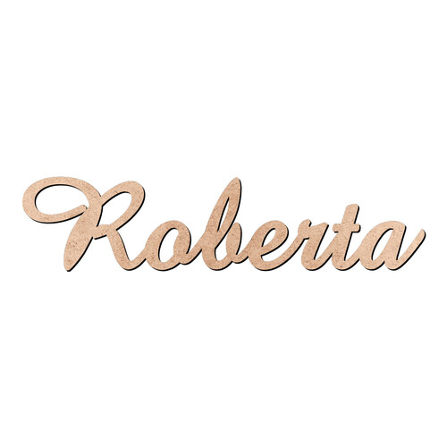 Recorte Roberta Amaze / MDF 3mm