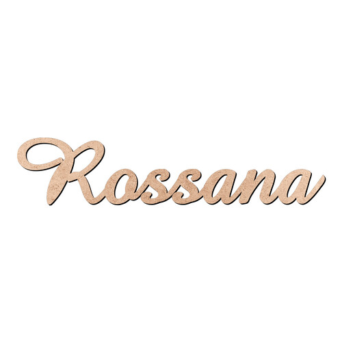 Recorte Rossana Amaze / MDF 3mm