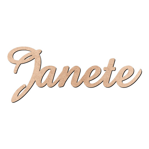 Recorte Janete Amaze / MDF 3mm