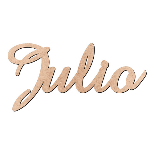 Recorte Julio Amaze / MDF 3mm