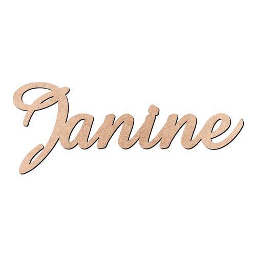 Recorte Janine Amaze / MDF 3mm