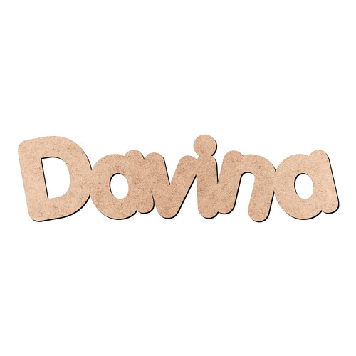 Recorte Davina Porkys / MDF 3mm