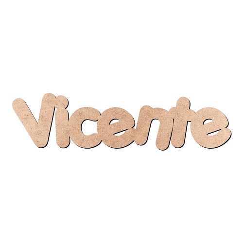 Recorte Vicente Porkys / MDF 3mm