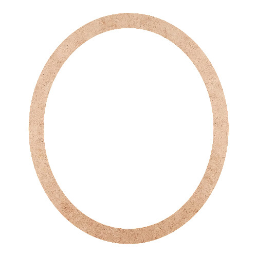 Recorte Moldura Arr 15 x 13 cm Borda 1 cm / MDF 3mm