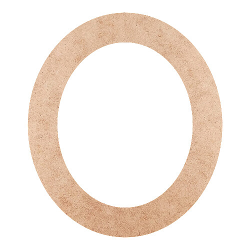 Recorte Moldura Arr 15 x 13 cm Borda 2 cm / MDF 3mm