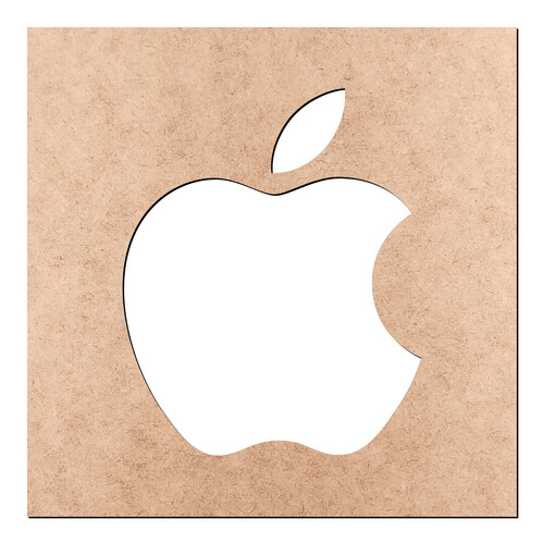 Recorte Apple / MDF 3mm