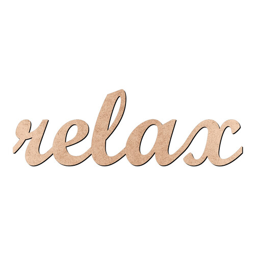 Recorte relax Script Mt Std / MDF 3mm