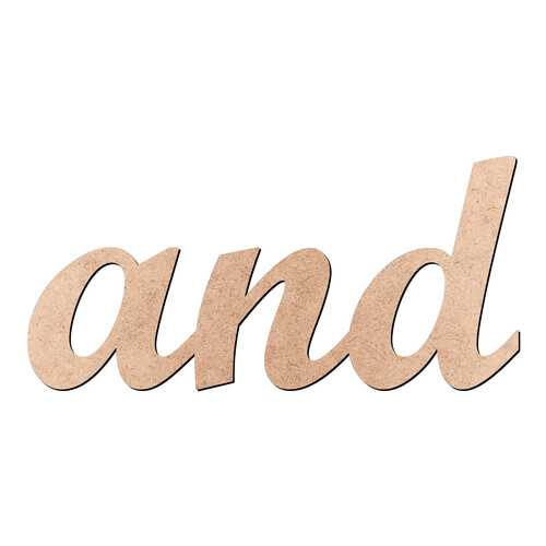 Recorte and Script Mt Std / MDF 3mm