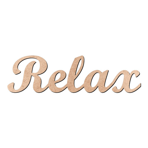Recorte Relax Script Mt Std / MDF 3mm