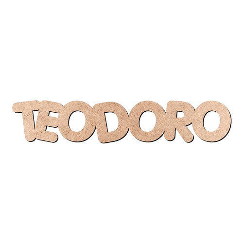 Recorte TEODORO Porkys / MDF 3mm