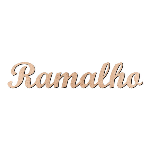 Recorte Ramalho Script Mt Std / MDF 3mm