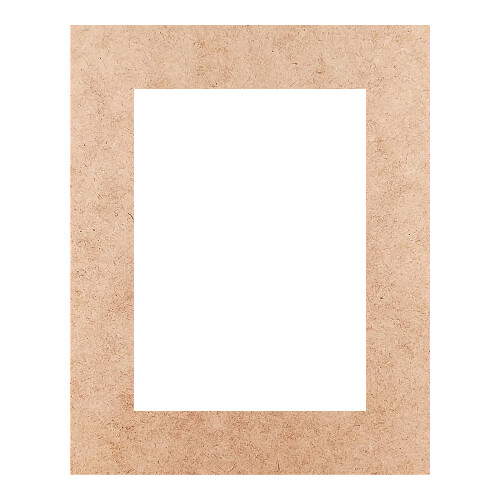 Recorte Moldura Ret 35 x 28 cm Borda 5 cm / MDF 3mm