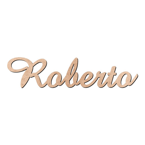 Recorte Roberto Amaze / MDF 3mm