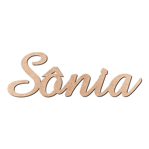 Recorte Sônia Amaze / MDF 3mm