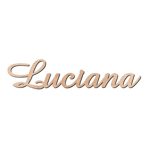 Recorte Luciana Amaze / MDF 3mm