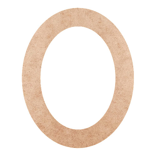 Recorte Moldura Arr 15 x 12 cm Borda 2 cm / MDF 3mm