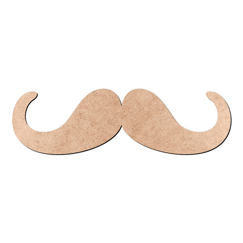 Recorte Bigode / MDF 3mm