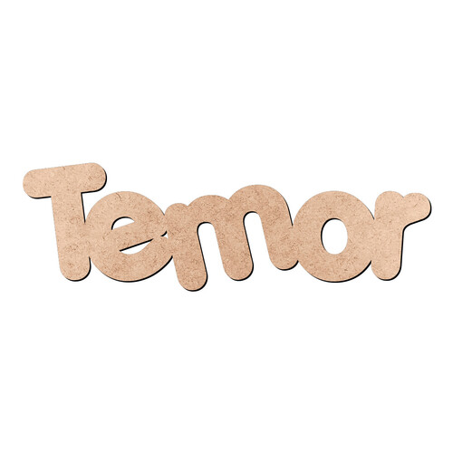 Recorte Temor Porkys / MDF 3mm