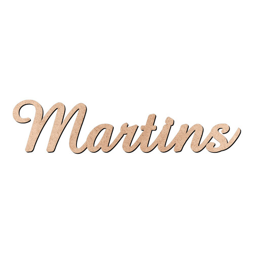 Recorte Martins Amaze / MDF 3mm