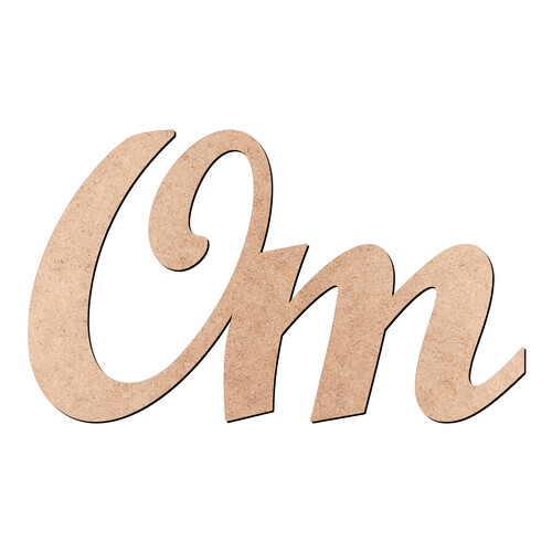 Recorte Om Script Mt Std / MDF 3mm