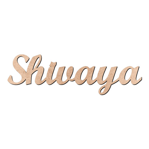 Recorte Shivaya Script Mt Std / MDF 3mm