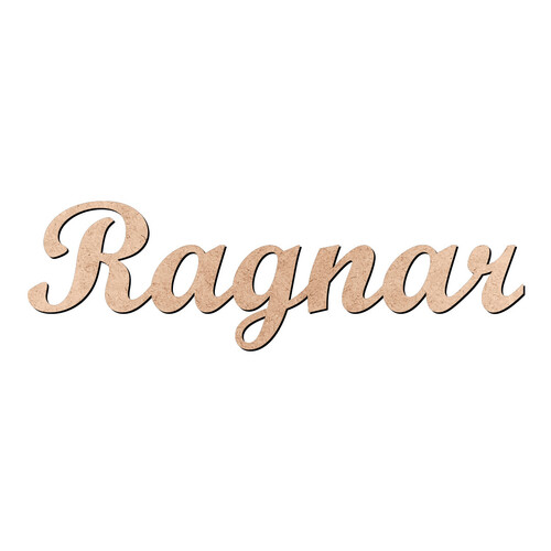Recorte Ragnar Script Mt Std / MDF 3mm