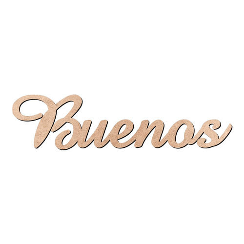 Recorte Buenos Amaze / MDF 3mm
