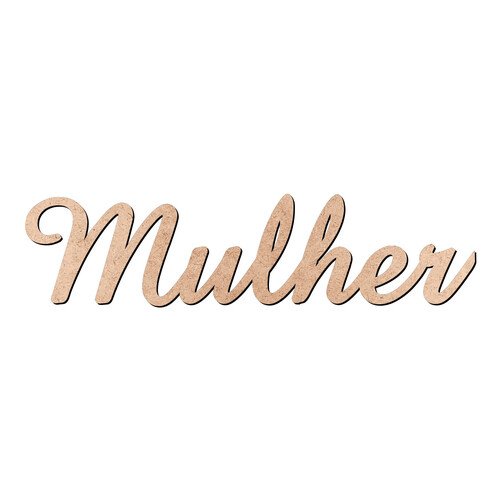 Recorte Mulher Amaze / MDF 3mm
