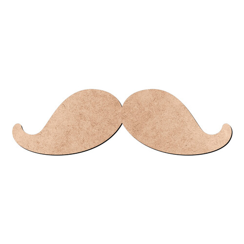 Recorte Bigode / MDF 3mm