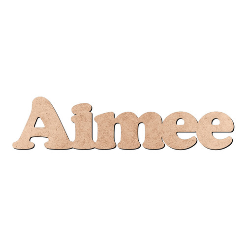 Recorte Aimee Cooper Black / MDF 3mm