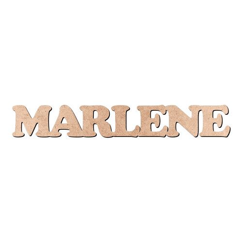 Recorte MARLENE Cooper Black / MDF 3mm