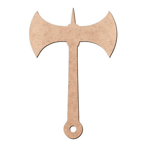Recorte Machado Medieval / MDF 3mm