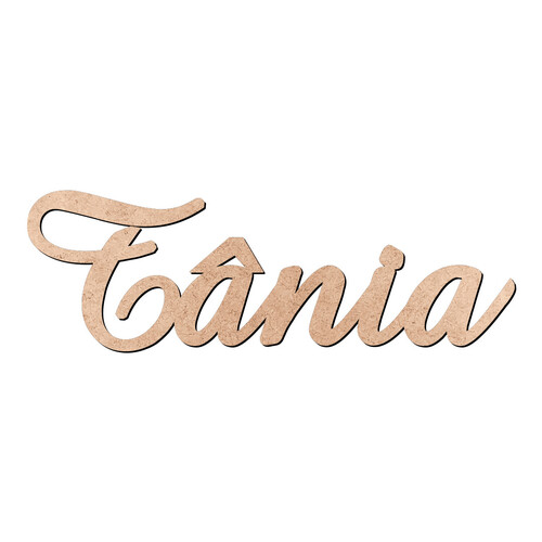Recorte Tânia Amaze / MDF 3mm