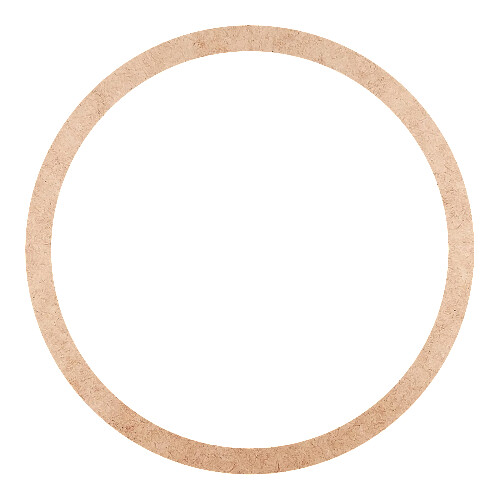 Recorte Moldura Circular 17 cm Borda 1 cm / MDF 3mm