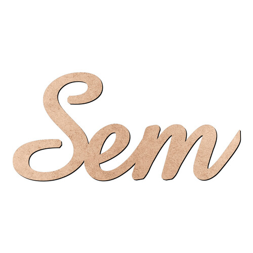 Recorte Sem Amaze / MDF 3mm